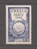 Franta 1946 - UNESCO Paris, MNH, Nestampilat