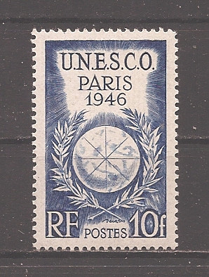 Franta 1946 - UNESCO Paris, MNH foto