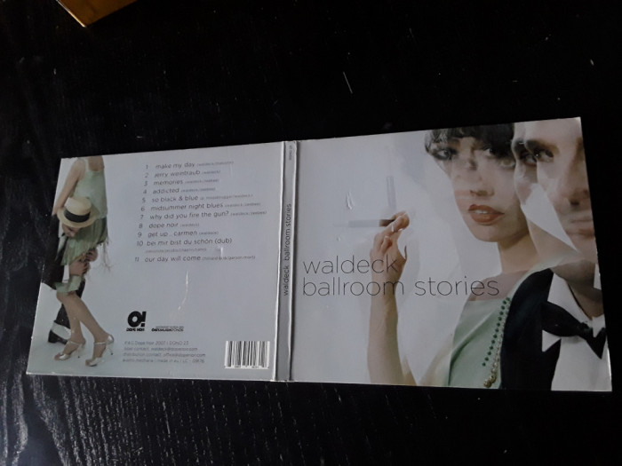 [CDA] Waldeck - Ballroom Stories - cd audio - digipak