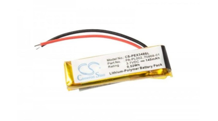 &Icirc;nlocuire baterie pentru căști fără fir VHBW pentru Jabra AHB371030PA, 73366-01, 70868-1 - 140 mAh 3,7 V Li-polimer