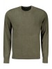 Pulover barbati, cu mini logo brodat, Regular fit, verde, S, 2XL, L, M, XL