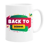 Cana alba Personalizata back to school, INOVATIX&reg;. 330ml, Oem