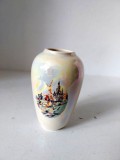 Vaza mica ceramica Romania anii 80, bibelou romanesc vechi 10cm inaltime