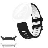 Curea din silicon compatibila cu Samsung Galaxy Watch9 40mm, Black Frost