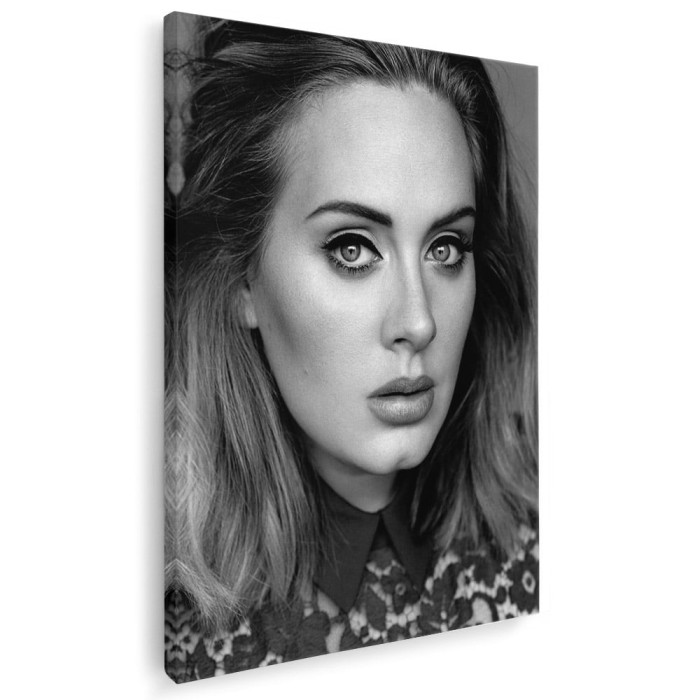 Tablou Adele cantareata 2085 Tablou canvas pe panza CU RAMA 50x70 cm