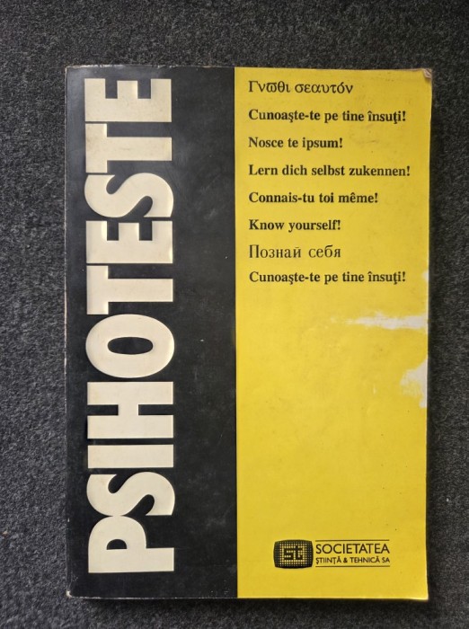 PSIHOTESTE - Chelcea
