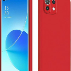 Husa silicon compatibila cu Xiaomi Redmi 11Lite 5G ; 11T Lite 5G Rosu