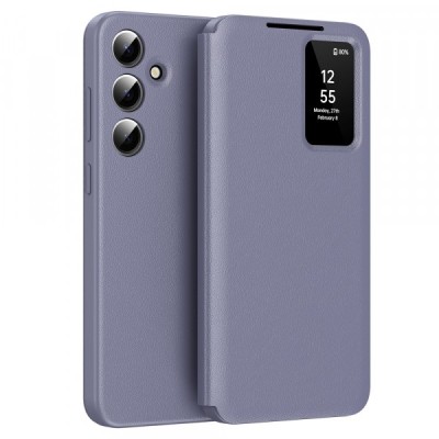 Husa pentru Samsung Galaxy S24+ S926, Techsuit, SmartView, Mov foto
