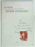 CONTURURI SPECTACOLOGICE de ION TOBOSARU , 1998, DEDICATIE *