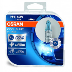Bec Osram H1 12V 55W Cool Blue Intense 64150CBI-HCB Set 2 Buc