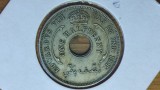 Africa de Vest Britanica - moneda de colectie - 1/2 penny 1936 - singurul an cu Edward VIII - greu de gasit !