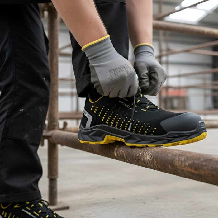 Pantofi cu bombeu compozit Grfiton 09 MP S3S SR FO+ESD