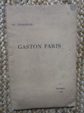 Ovid Densusianu- Gaston Paris, 1903, Polirom