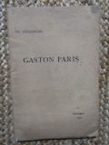 Ovid Densusianu- Gaston Paris, 1903