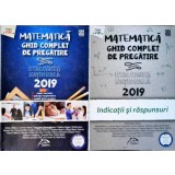 MATEMATICA. GHID COMPLET DE PREGATIRE PENTRU EVALUAREA NATIONALA 2019 VOL.1-2 (CULEGERE + INDICATII SI RASP-328237