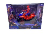 Motocicleta Spiderman cu radiocomanda