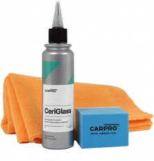 Kit Polish Sticla CarPro CeriGlass foto