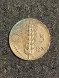 Moneda 5 centesimi 1920 Italia