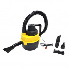 Aspirator Auto cu Alimentare la Bricheta 12V, Rezervor Detasabil si Accesorii foto