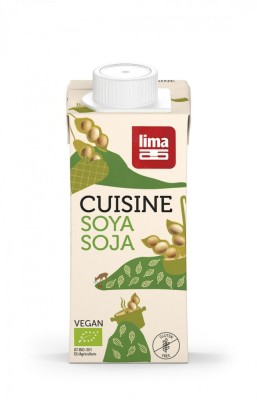 Crema de soia eco 200ml Lima foto