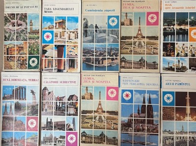 Lot de 10 carti calatorii editura sport -turism foto