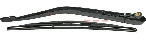 Brat stergator luneta Renault Kangoo 1 (KC) 08.1997-, cu capac si lamela stergator integrata, 410mm, Metzger, 7701043992