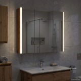 vidaXL Dulap cu oglindă pentru baie Lemn vechi 73.5 x 15.5 x 70 cm 889261