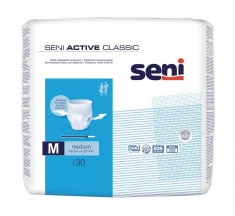 Chilot elastic absorbant adulti Seni Activ Classic, Medium, 30 buc foto