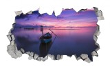 Cumpara ieftin Sticker decorativ, gaura in perete 3D, Ocean, 85 cm, 179STK-1, natura si peisaje