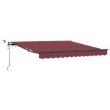Cumpara ieftin Copertina electrica cu LED si senzor 3 x 2,5 m Burgundy