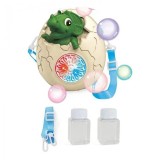 Jucarie Dinazaur Interactiva de Facut Baloane de Sapun, multicolor,11.5 cmx9.5 cmx 13 cm