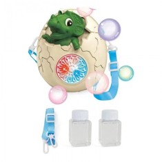 Jucarie Dinazaur Interactiva de Facut Baloane de Sapun, multicolor,11.5 cmx9.5 cmx 13 cm