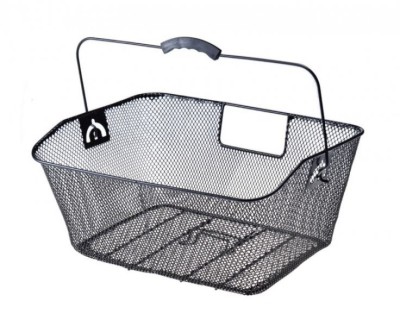 Cos biciclete spate, culoare negru, 41 x 31 x 16 cm Cod:AWR1960B foto