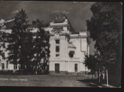 CPI B12499 CARTE POSTALA - FOCSANI. CLADIREA TEATRULUI, RPR foto