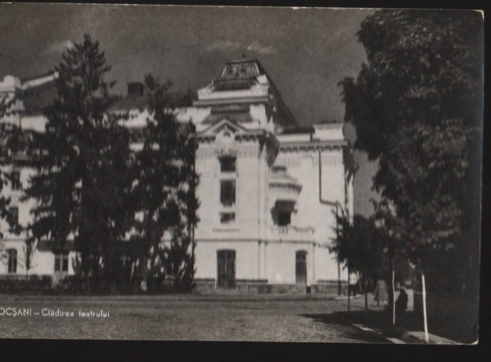CPI B12499 CARTE POSTALA - FOCSANI. CLADIREA TEATRULUI, RPR