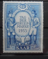 1953 SAAR MNH foto