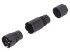 Conector circular RST 3-pini 8A