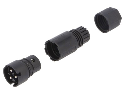 Conector circular RST 3-pini 8A foto