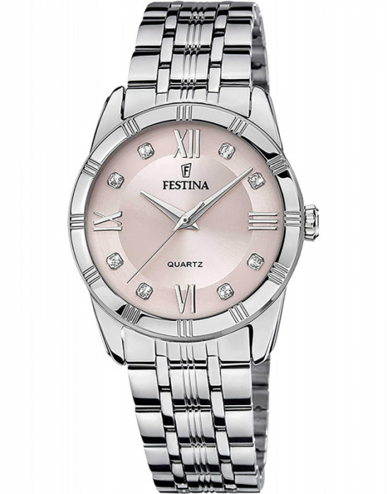 Ceas Dama, Festina, Mademoiselle cu Cristale F16940/C - Marime universala