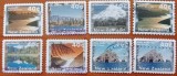 NEW-ZEELANDA-''PEISAJE-format mic' SET 8V.-stampilate-Vezi-Scan