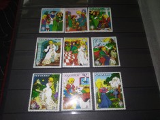 TIMBRE PARAGUAY DESENE ANIMATE