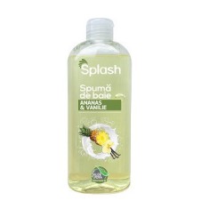 Spuma de baie parfum ANANAS &amp; VANILIE 500ml SPLASH