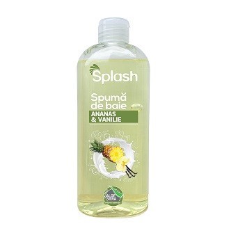 Spuma de baie parfum ANANAS &amp;amp; VANILIE 500ml SPLASH foto