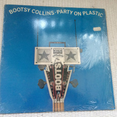 Bootsy Collins Party On Plastic disc vinyl 12" maxi single muzica electro funk