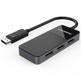 Adaptor DisplayPort 1.4 la 3 x DisplayPort 8K60Hz MST, kportad19, Oem