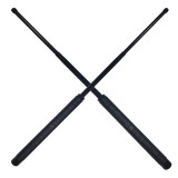 Set 2 Bastoane Telescopice Autoaparare Ideallstore 50cm Otel Negru + Husa Curea
