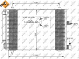NRF 35649 EASY FIT Condensator, climatizare