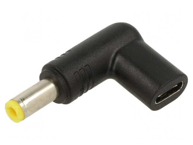 Adaptor USB C DC 5,5/2,5 100W 5A Negru