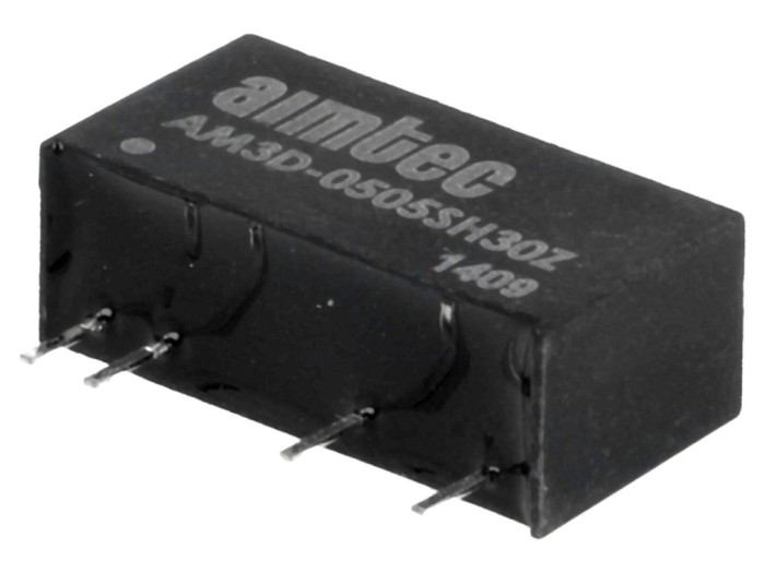 Convertor DC/DC 3W 5V 0,6A SIP7