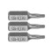 65492 STHOR Set 3 biti profil Torx T10, prindere hexagonala 1/4&amp;quot;, lungime 25 mm